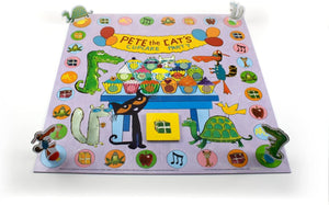 Pete the Cat Missing Cupcakes Board Game from Briarpatch, Create a Beautiful Array of Dessert, Perfect for Preschoolers and Fans of Pete the Cat Books, 2 to 4 Players