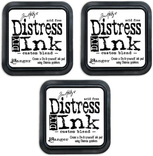 Tim Holtz DIY Distress It Yourself Felt Ink Pads, Set of 3