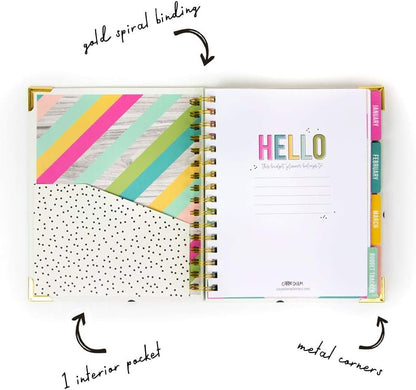 Pukka Pad, Carpe Diem Planner Spiral Bound Notebook