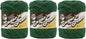 Bulk Buy: Lily Sugar 'n Cream Solids 100% Cotton Yarn (3-Pack) (Dark Pine #0016)3