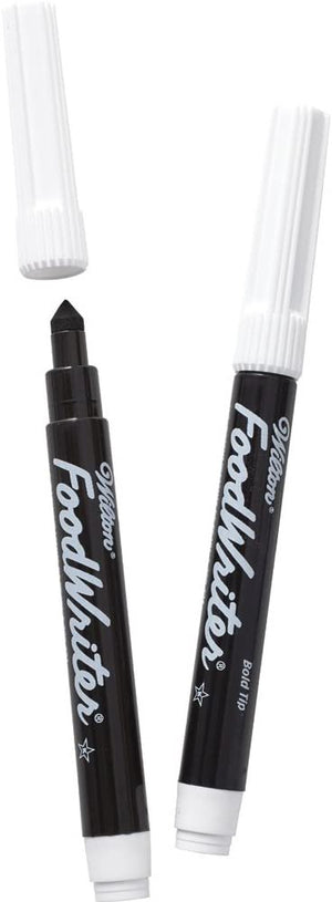 Wilton 609-1192 Black Food Writer Edible Ink Markers (2-Pack)