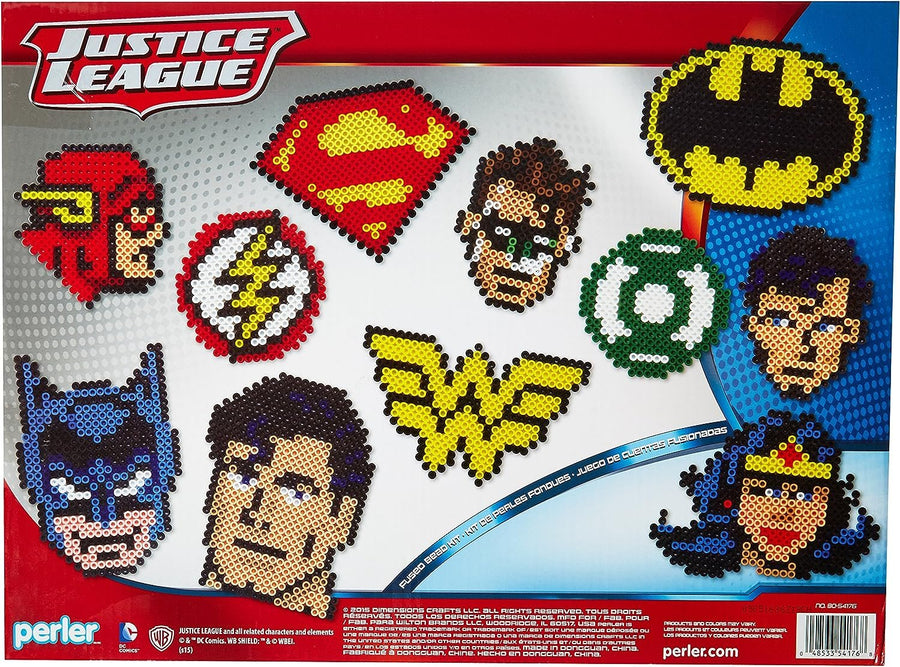 Perler Beads Justice League Superhero Crafts for Kids, 4504 pcs