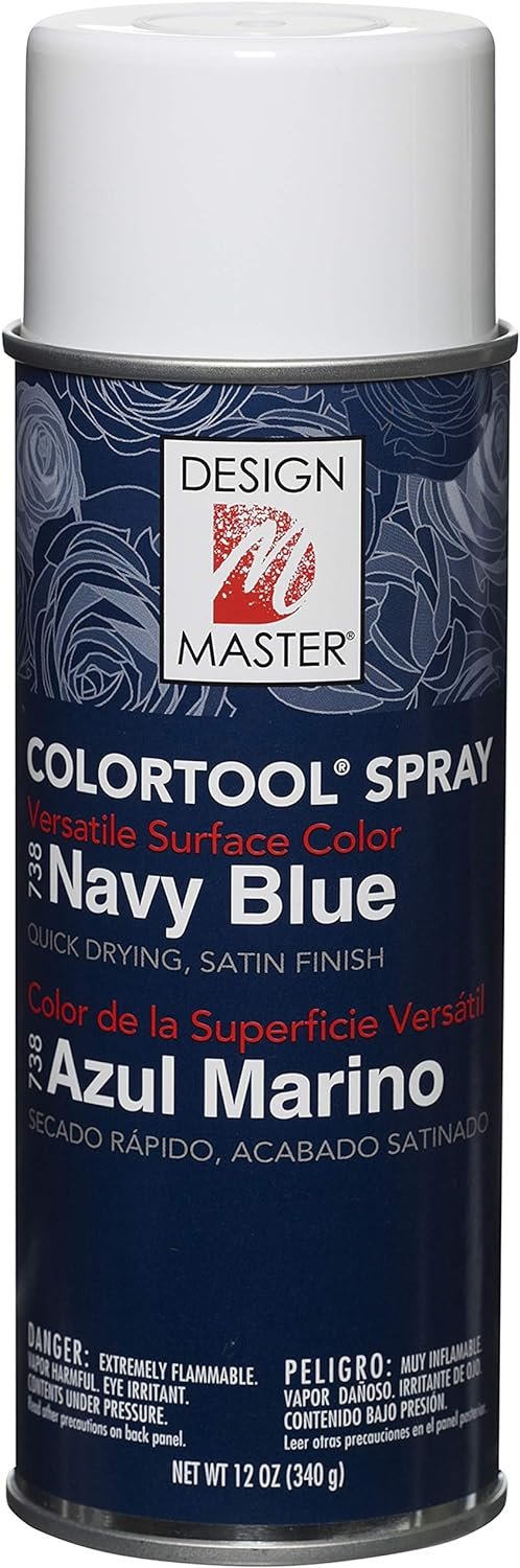 Design Master 738 Navy Blue Colortool Spray