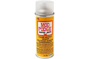 Mod Podge Clear Acrylic Sealer (12-Ounce), 1469 Matte 2 Pack