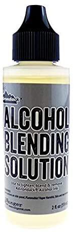 Ranger Tim Holtz Alcohol Ink Storage Tin, 2 Pack Ranger Alcohol Ink Blending Solution, 10x Pixiss Blending Tools