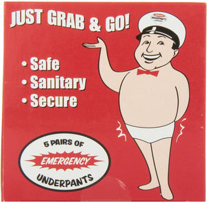 Archie McPhee Accoutrements Emergency Underpants Dispenser