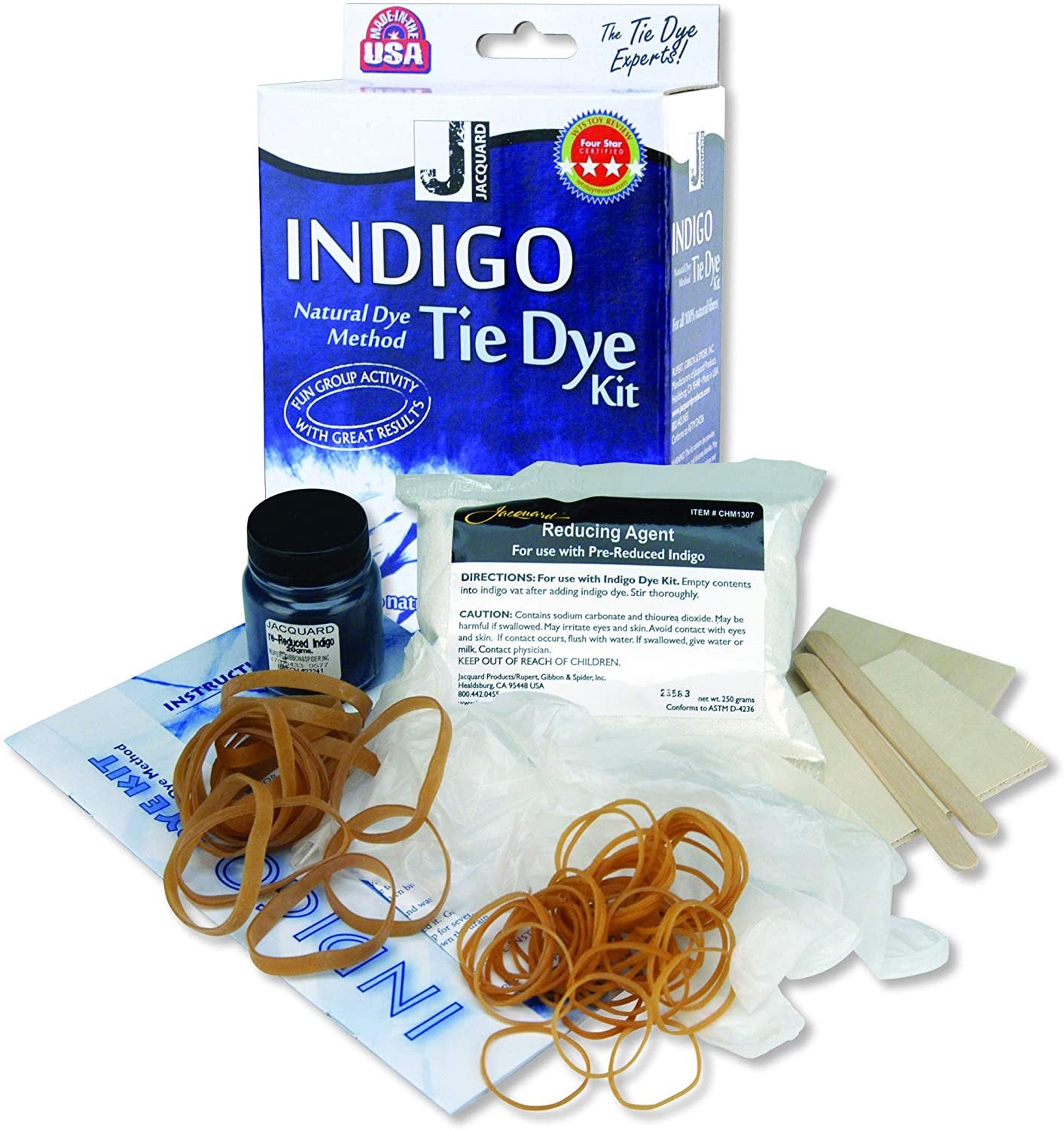 Jacquard Indigo Tie Dye Kit (Mini)