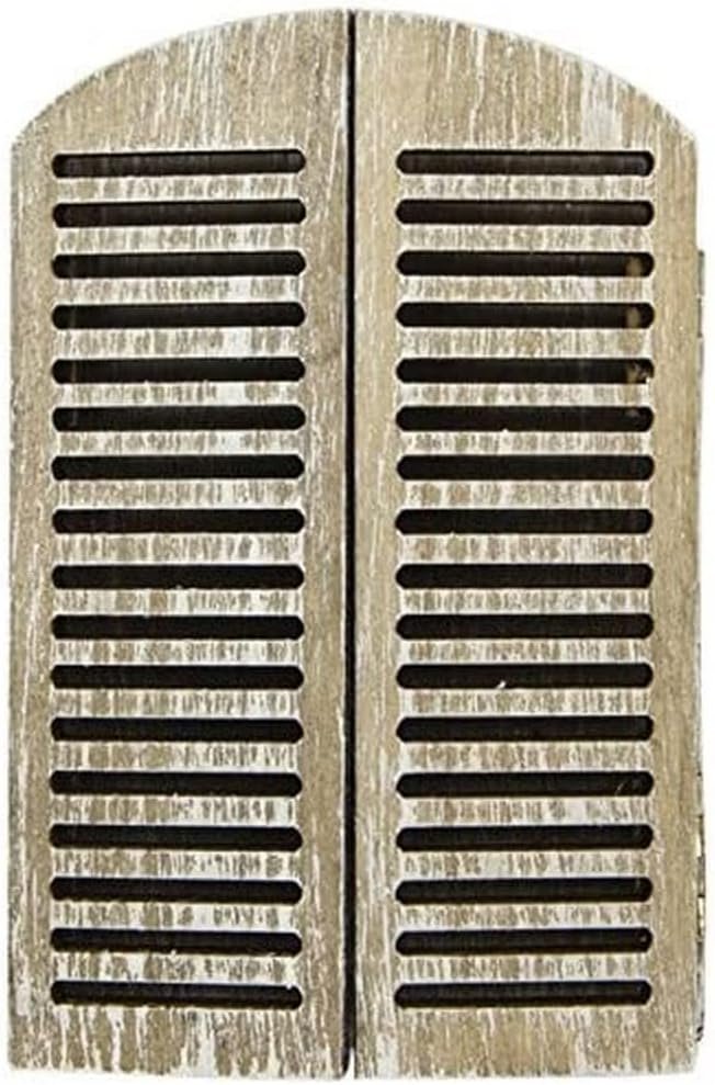 Prima Marketing 655350993702 Memory Hardware-Wood Shutters, Embellishment