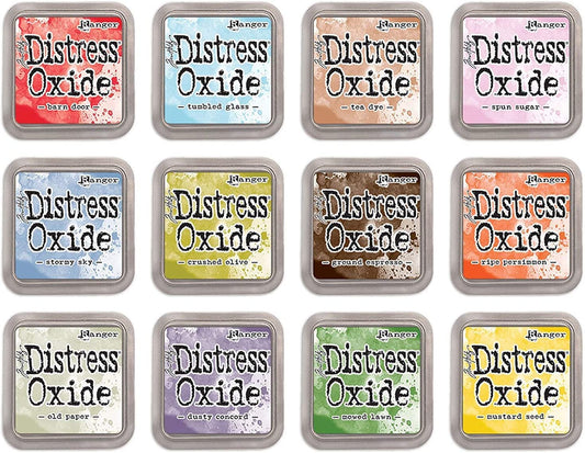 Ranger Tim Holtz Bundle of 12 Distress Oxide Ink Pads - Summer 2018 Colors