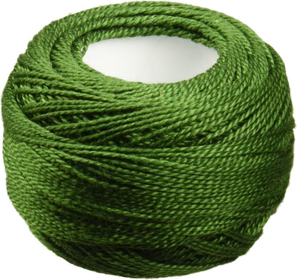 DMC 116 8-3345 Pearl Cotton Thread Balls, Dark Hunter Green, Size 8