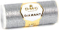 DMC Diamant Metallic Needlework Thread, 38.2-Yard, Dark Silver (010288)