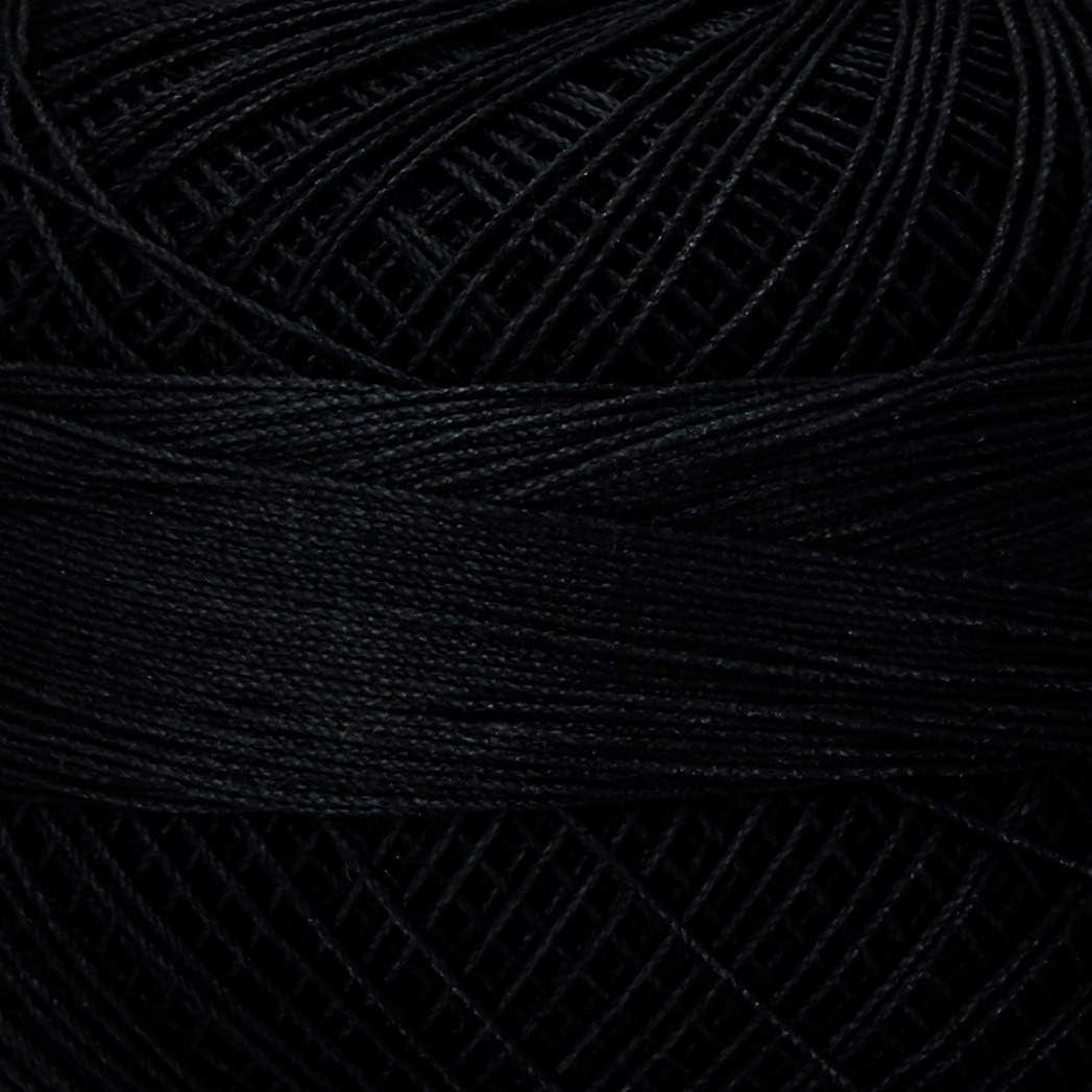 Handy Hands Lizbeth Size 80 HH80604 Cotton Thread, Black