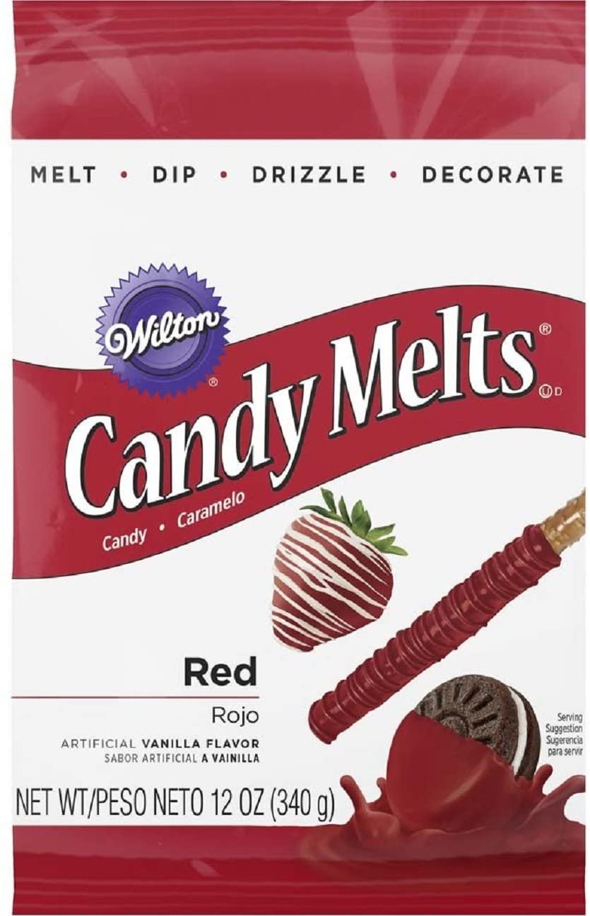 Wilton Red Candy Melts Candy, 12 oz.