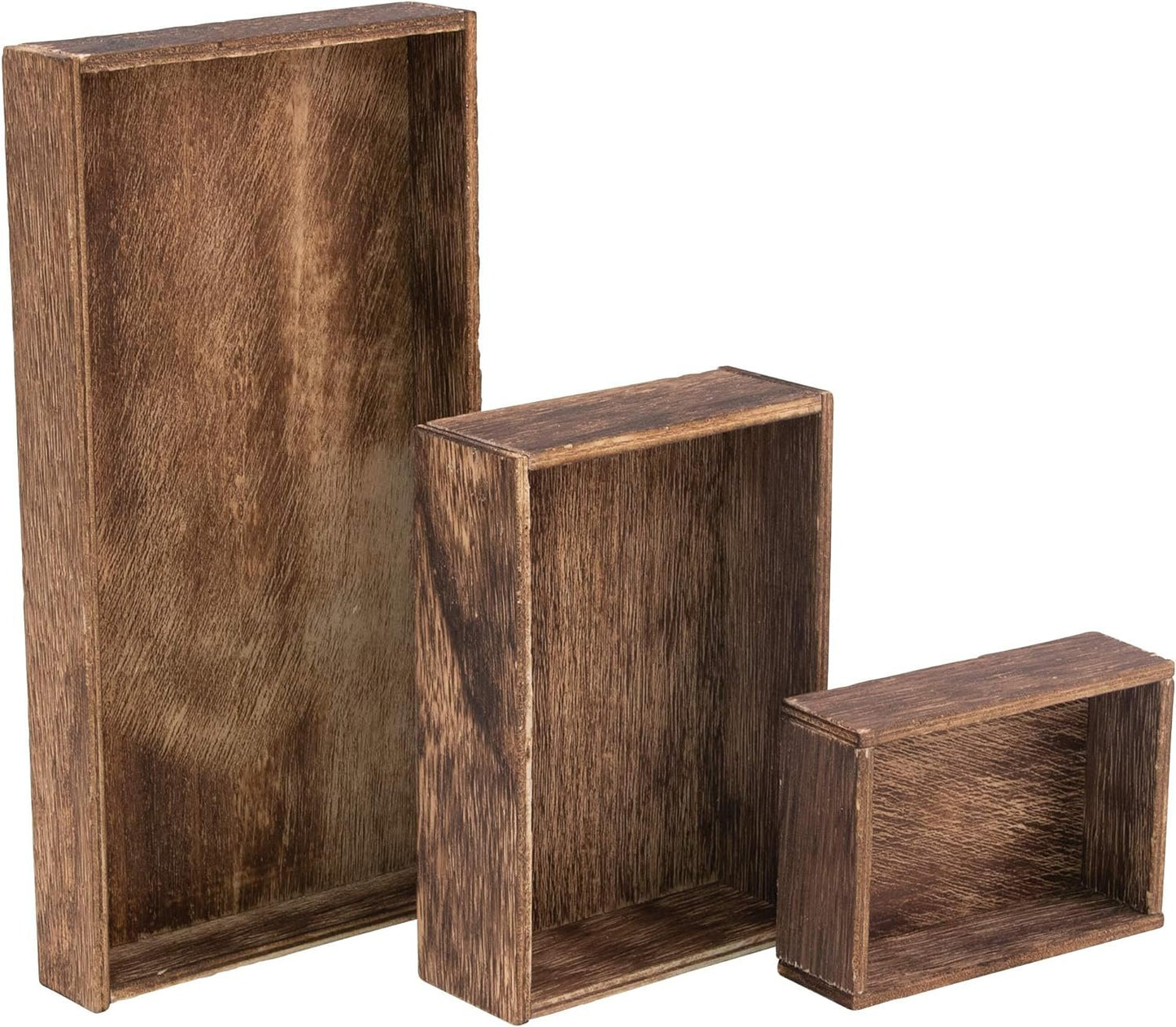 Tim Holtz, Advantus Vignette Set Wooden Boxes, brown