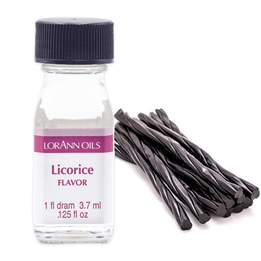 LorAnn Licorice (Black) SS Flavor, 1 dram bottle (.0125 fl oz - 3.7ml - 1 teaspoon)