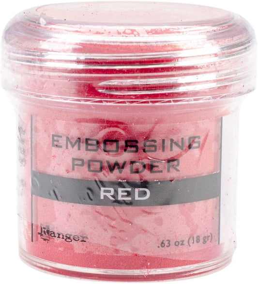 Ranger Embossing Powder, 1-Ounce Jar, Red