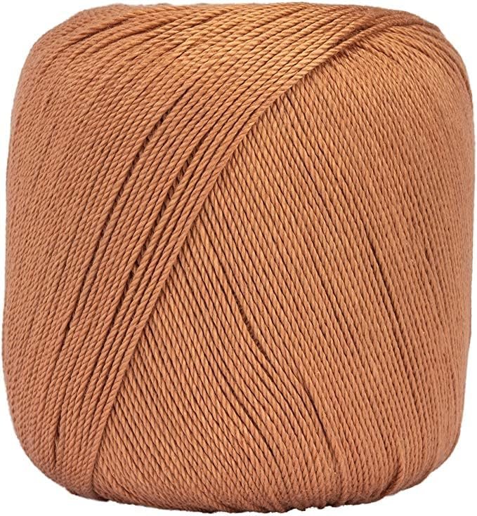 Fashion Copper Mist Crochet - 3 Pack of 150y/137m - Cotton - Gauge 3 - Crochet