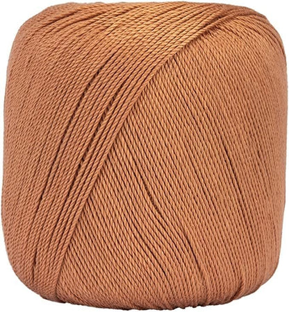 Fashion Copper Mist Crochet - 3 Pack of 150y/137m - Cotton - Gauge 3 - Crochet