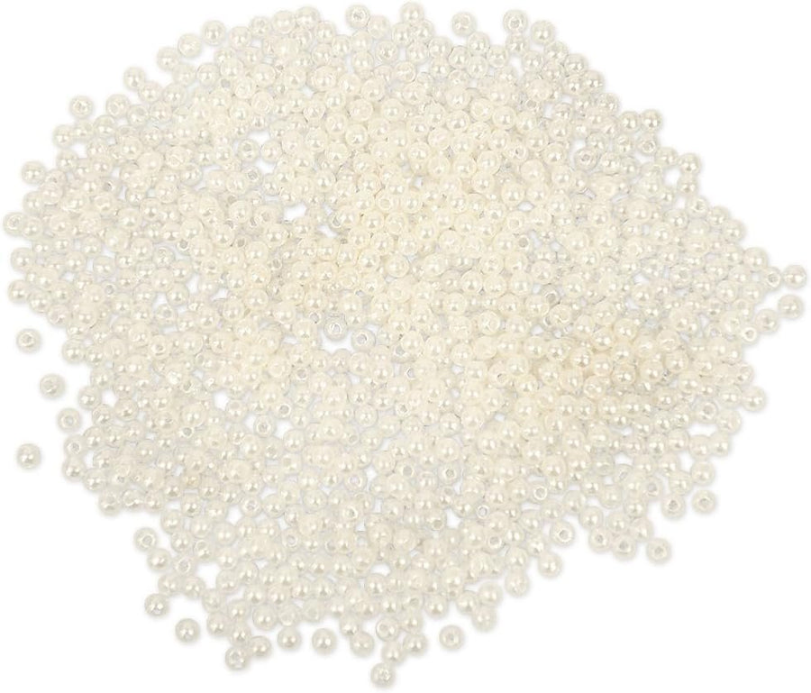 Pearl Beads (850 Pack), 3mm