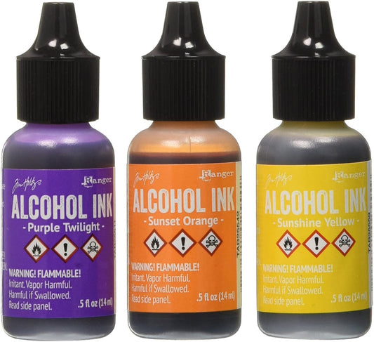 Ranger Adirondack Brights Alcohol Ink 1/2-Ounce 3/Pkg, Summit View