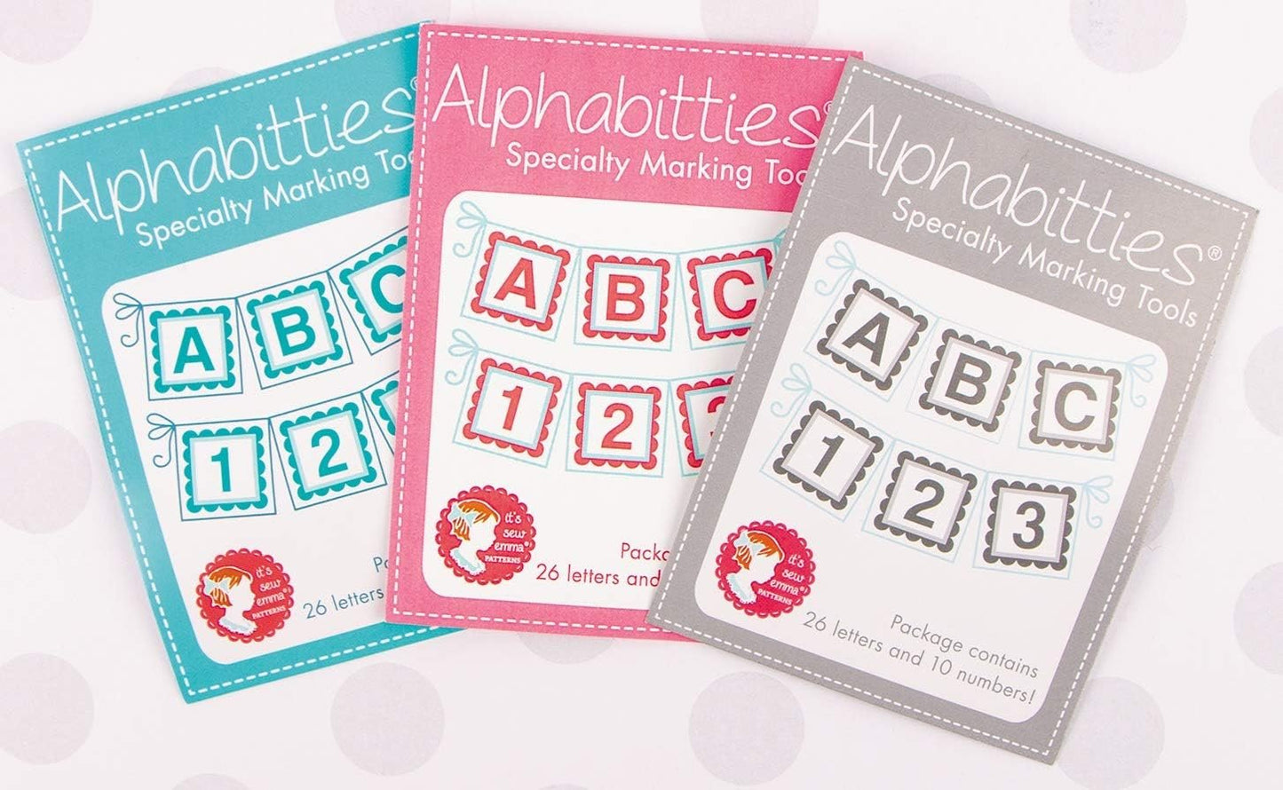 Blue Alphabitties Specialty Marking Tools by It's Sew Emma ISE707