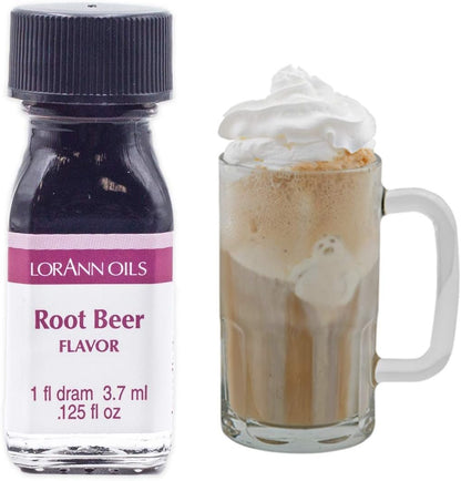 LorAnn Root Beer SS Flavor, 1 dram bottle (.125 fl oz - 3.7ml - 1 teaspoon)