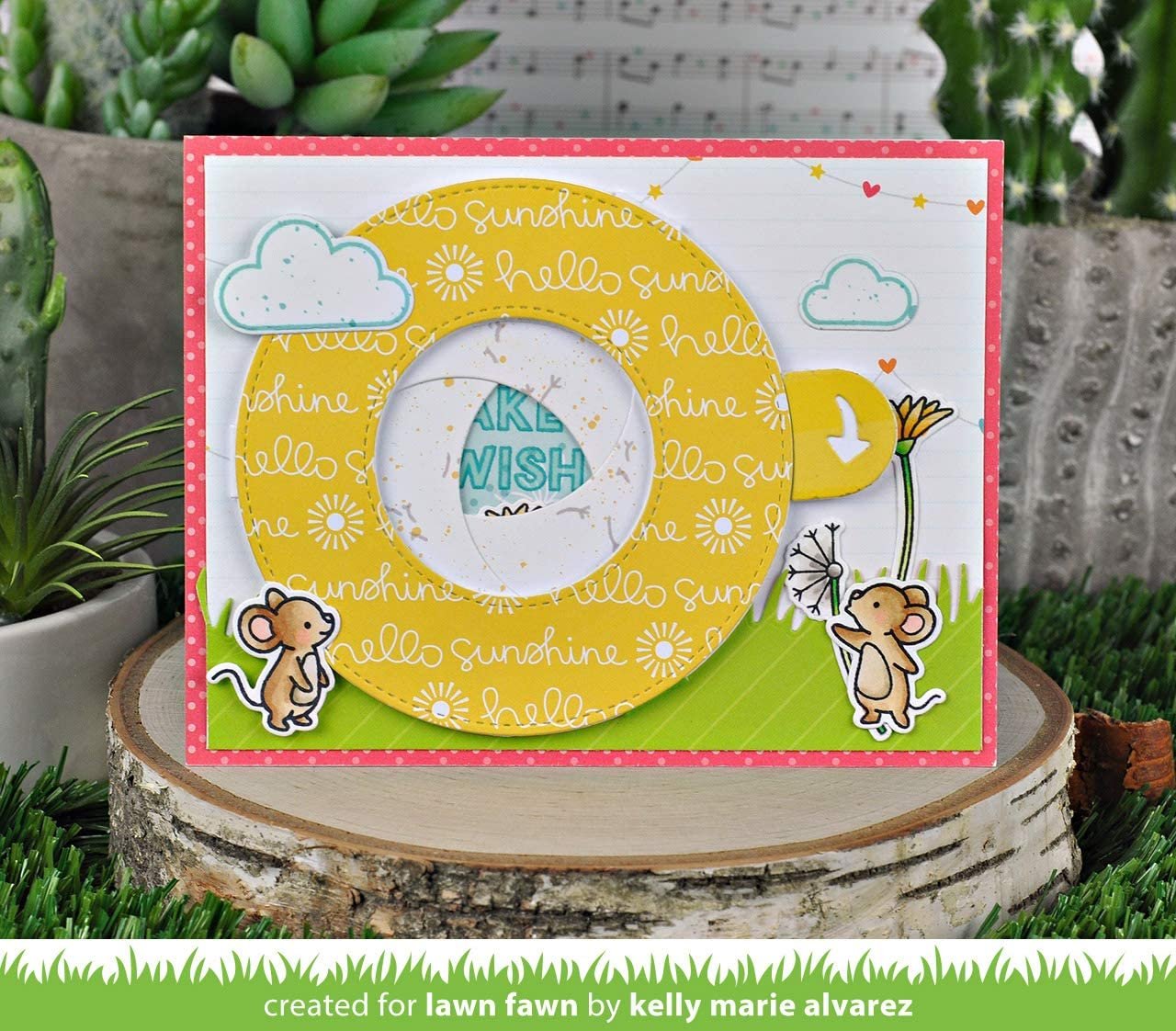 Lawn Fawn Magic Iris Interactive Custom Craft Die and Magic Iris Add-on Custom Craft Die, Bundle of 2 Items (LF2238, LF2239)
