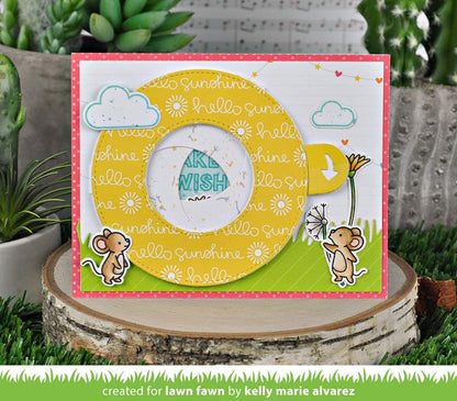 Lawn Fawn Magic Iris Interactive Custom Craft Die and Magic Iris Add-on Custom Craft Die, Bundle of 2 Items (LF2238, LF2239)