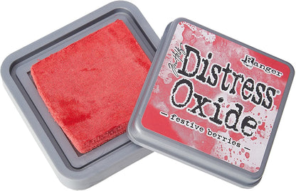 Ranger Tim Holtz Distress Oxides Ink Pad-Festive Berries