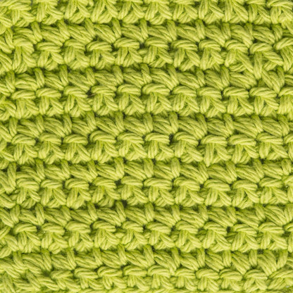 Lily Sugar 'N Cream Super Size Solid Yarn, 4oz, Gauge 4 Medium, 100% Cotton - Hot Green - Machine Wash & Dry