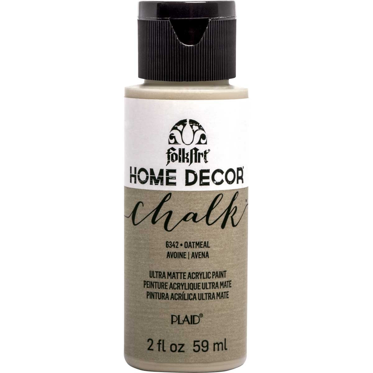 FolkArt Home Decor Chalk Paint; 2oz. (12 Colors)