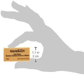 General Pencil 136EBP Artist Gum Eraser- (2 Pack)