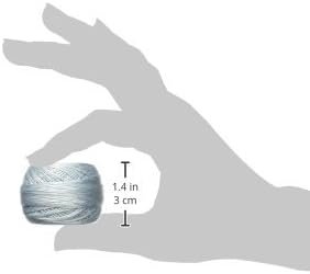 DMC 116 12-3753 Pearl Cotton Thread Balls, Ultra Very Light Antique Blue, Size 12