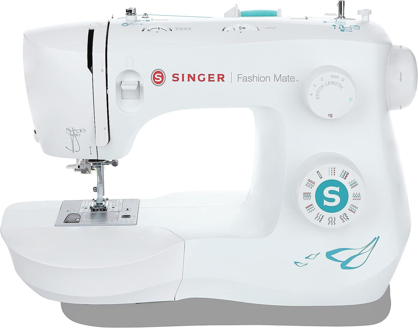 Singer 3342 Sewing Machine, White