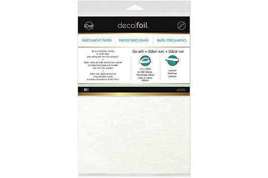iCraft Deco Foil Parchment Paper 11" x 17", 11" by 17", White