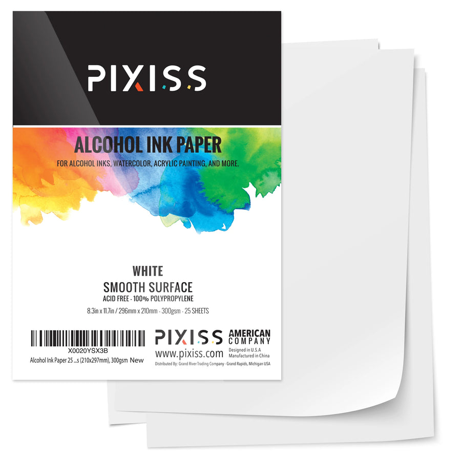 8x12 Alcohol Ink Paper (25 sheets per pack) - Wholesale Price