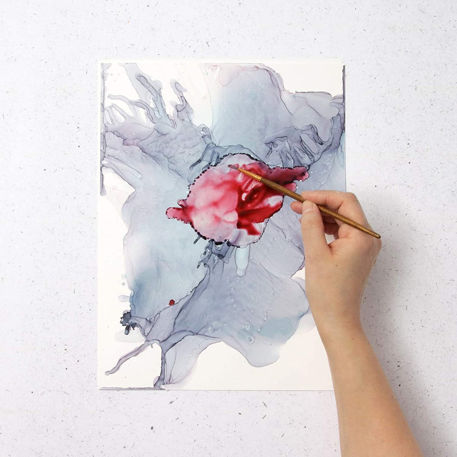PIXISS Alcohol Ink Paper - 25 Sheets - 3 Sizes